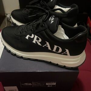 Nilon Prada Black Shoes